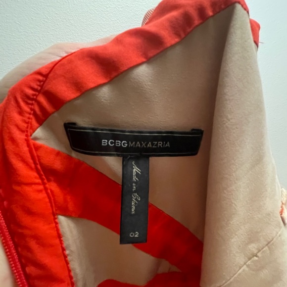 BCBG Max azria red gown bought used on Poshmark. - Picture 5 of 5